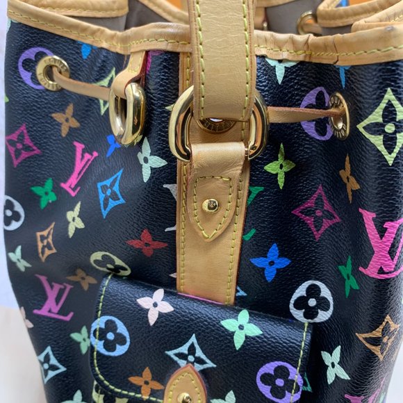 ❌SOLD❌ Louis Vuitton Petit Noe Multicolore bag - Picture 9 of 16